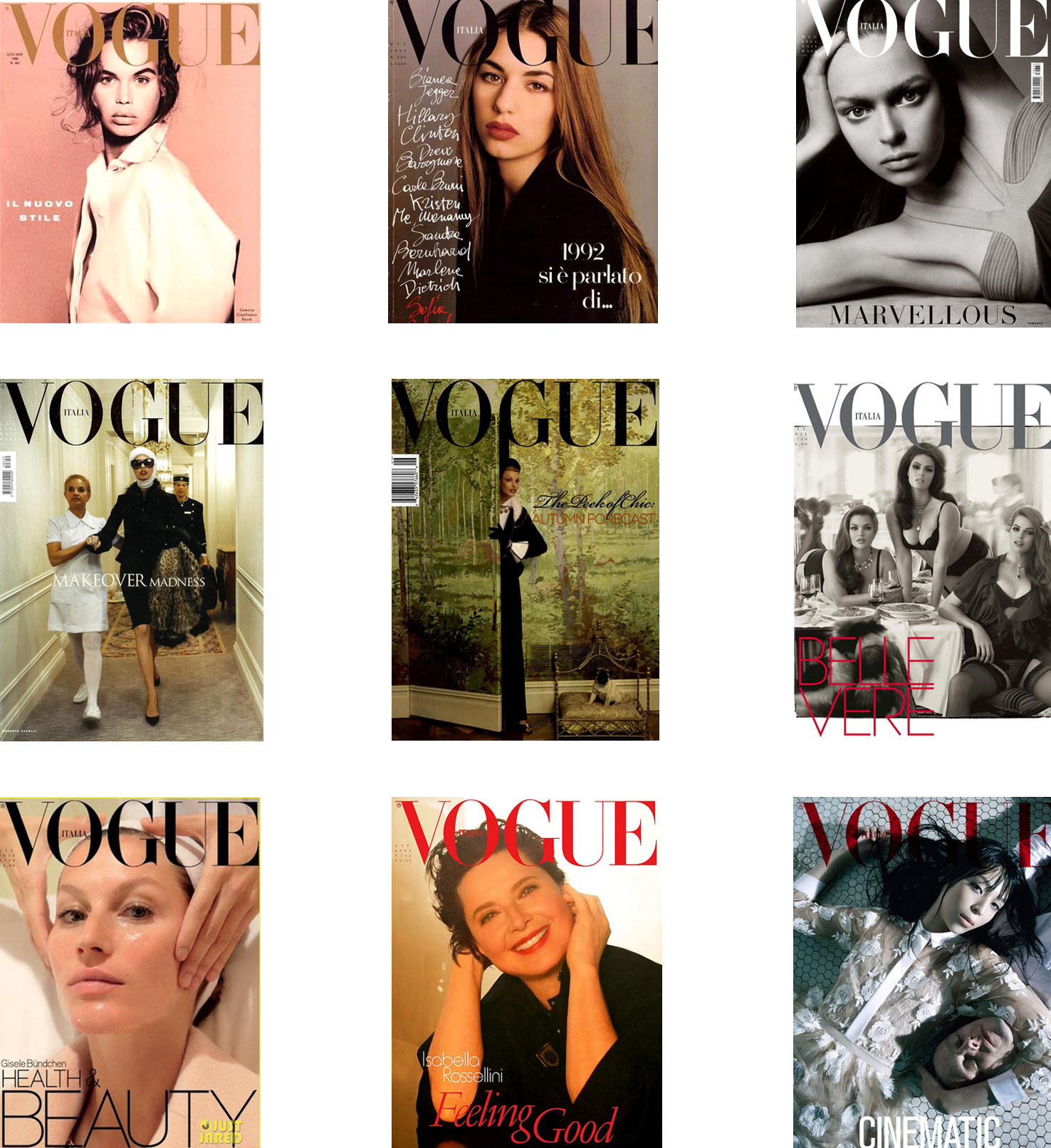 Franca Vogue Covers